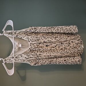 LOFT Women's Leopard Print Tank Top